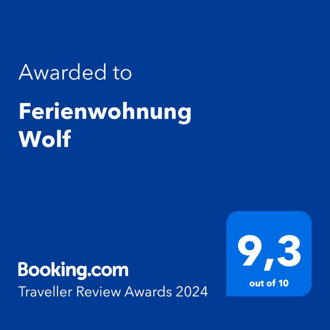 Ferienwohnung Wolf グレーフェン エクステリア 写真